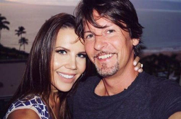 Tati Westbrook with James Westbrook at Wat Arun in July 2018